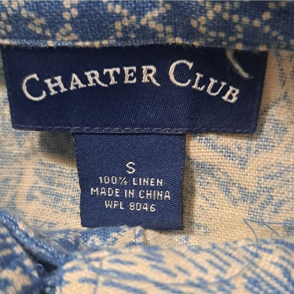 Charter Club Linen Floral Skirt Suit - Picture 10 of 10